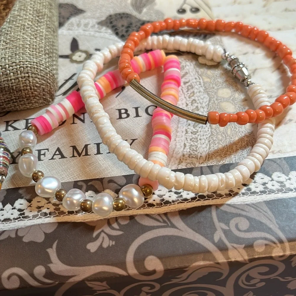 Boho jewelry lot, 14 pieces - Picture 6 of 11